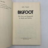 Bigfoot: Yeti Sasquatch Myth & Reality John Napier BCE Book Club Edition HC Good