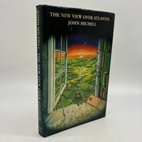 The New View Over Atlantis (1983) John Michell Hardcover Dust Jacket Good