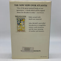 The New View Over Atlantis (1983) John Michell Hardcover Dust Jacket Good