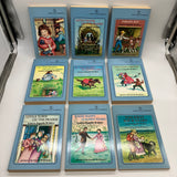 Little House 9 Book Complete Set (1971) Laura Wilder PB Harper Trophy Very Good