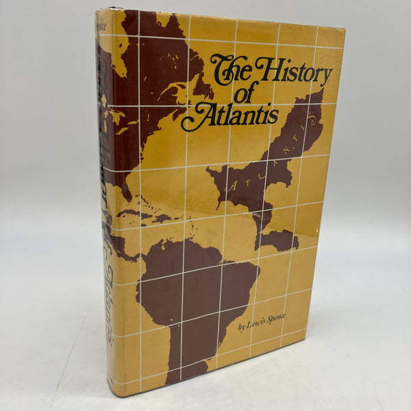 The History of Atlantis (1968) Lewis Spence Hardcover Dust Jacket Good