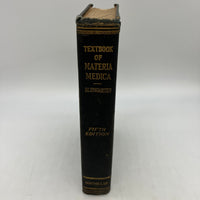 Textbook of Materia Medica 5th Edition (1931) A.S. Blumgarten MD Leather Good