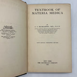 Textbook of Materia Medica 5th Edition (1931) A.S. Blumgarten MD Leather Good
