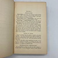 Textbook of Materia Medica 5th Edition (1931) A.S. Blumgarten MD Leather Good