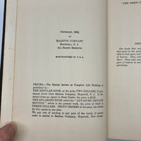 Complete Life Building Ralston Health Club (1926) Nature's Doctors HC Very Good