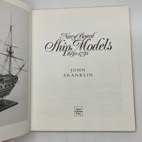 Navy Board Ship Models 1650-1750 John Franklin (1989) Illustrated HC Very Good