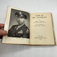 God Is My Co-Pilot (1943) Robert Scott Hardcover WW2 Fighter Pilot Autobiography