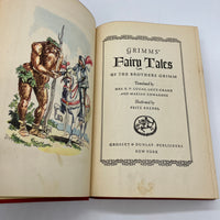 Grimm's & Andersen's Fairy Tales 1945 Kredel Szyk Illustrated 2 Vol. HC Set Good