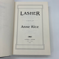 First Edition Lasher (1993) Anne Rice Mayfair Witches Hardcover Dust Jacket Fine