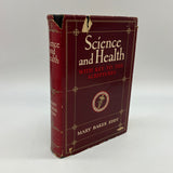 Science and Health with Key to Scriptures (1934) Mary Baker Eddy HC Dust Jacket