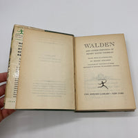 Walden and Other Writings of Henry David Thoreau (1950) Modern Library Hardcover