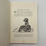 The Abingdon Party Book (1937) Ethel Owen Illustrated HC Party Games Very Good