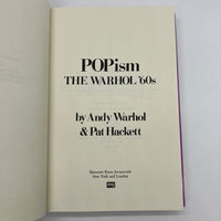 First Edition POPism The Warhol '60s (1980) Andy Warhol & Pat Hackett HC DJ Good