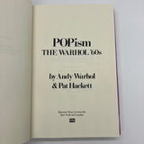 First Edition POPism The Warhol '60s (1980) Andy Warhol & Pat Hackett HC DJ Good