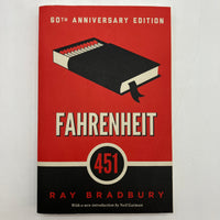 Fahrenheit 451: 60th Anniversary Edition (2013) Ray Bradbury w Neil Gaiman Introduction PB VG