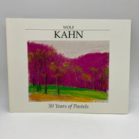 Wolf Kahn 50 Years of Pastels 2000-2001 Gallery Exhibition Catalog PB Booklet VG