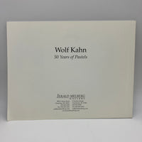 Wolf Kahn 50 Years of Pastels 2000-2001 Gallery Exhibition Catalog PB Booklet VG