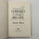 First Edition Servant of the Bones (1996) Anne Rice Hardcover DJ Very Good