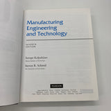 Manufacturing Engineering and Technology 7th Edition (2014) Kalpakjian Schmid VG