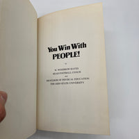 You Win With People (1973) Woody Hayes Ohio State Football HC Good First Edition