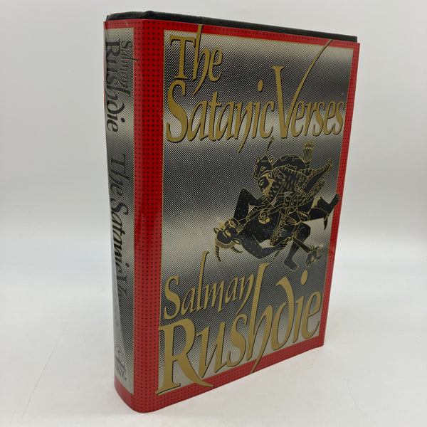 The Satanic Verses (1989) Salman Rushdie Hardcover Dust Jacket Good