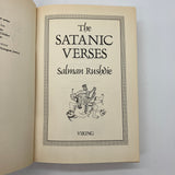 The Satanic Verses (1989) Salman Rushdie Hardcover Dust Jacket Good