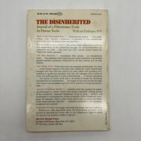 The Disinherited: Journal of a Palestinian Exile (1974) Fawaz Turki Paperback Good