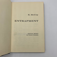 Entrapment (1965) R. McCoy Queer Pulp Erotica Fiction Hardcover Dust Jacket Good