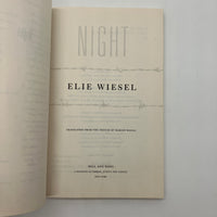 Night (2006) Elie Wiesel Holocaust Memoir Paperback Very Good