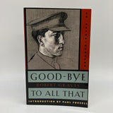 Good-Bye to All That (1998) Robert Graves WW1 Autobiography Paperback VG