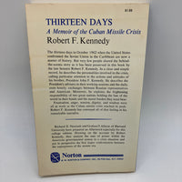 Thirteen Days: Cuban Missile Crisis Memoir (1971) Robert F. Kennedy PB Very Good