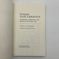 Inside Nazi Germany (1987) Detlev J.K. Peukert Paperback Very Good