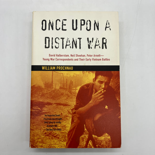 Once Upon a Distant War (1996) William Prochnau Vietnam War Correspondents PB Very Good