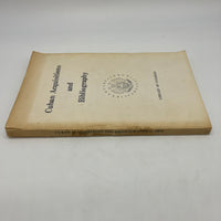 Cuban Acquisitions and Bibliography (1970) Library of Congress Ed. Earl Pariseau