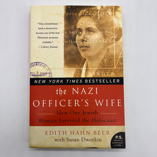 The Nazi Officer's Wife (2015) Edith Hahn Beer WW2 Memoir PB Very Good