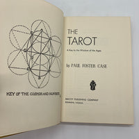 The Tarot: A Key to the Wisdom of the Ages (1947) Paul Foster Case HC Acceptable