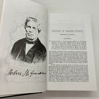 History of Greene County Pennsylvania 1888 Reprint Samuel Bates HC Very Good