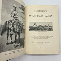 Columbia's War for Cuba 1898 H Allen Tupper Spanish American War History HC Good