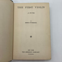 The First Violin (1897) Jessie Fothergill Victorian Romance Cloth Hardcover Good