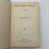 The First Violin (1897) Jessie Fothergill Victorian Romance Cloth Hardcover Good