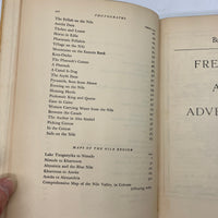 The Nile Life-Story of a River 1937 Emil Ludwig HC with Large Fold-Out Map Good