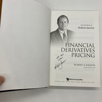 Signed Robert Jarrow Financial Derivatives Pricing 2008 Selected Works Very Good