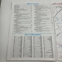 Harford County Maryland Street Map Book 20th Edition (2004) ADC Large PB Good