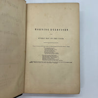 Morning and Evening Exercises for the Closet Every Day in Year 1867 William Jay