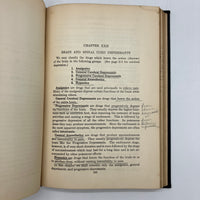 Textbook of Materia Medica 5th Edition (1931) A.S. Blumgarten MD Leather Good
