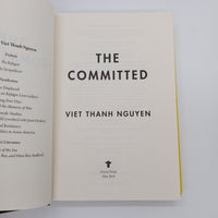 Signed First Edition The Committed (2021) Viet Thanh Nguyen Hardcover w DJ Good