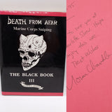 Signed Death From Afar Marine Corps Sniping Vol 3 1994 NA Chandler First Edition