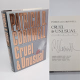 Signed Patricia Cornwell Cruel & Unusual (1993) Hardcover DJ Good First Edition