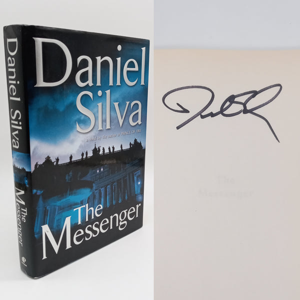 Signed Daniel Silva The Messenger 2006 Hardcover Dust Jacket Good First Edition