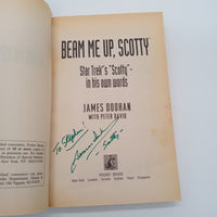 Signed James Doohan Beam Me Up Scotty 1996 Star Trek Autobiography First Edition